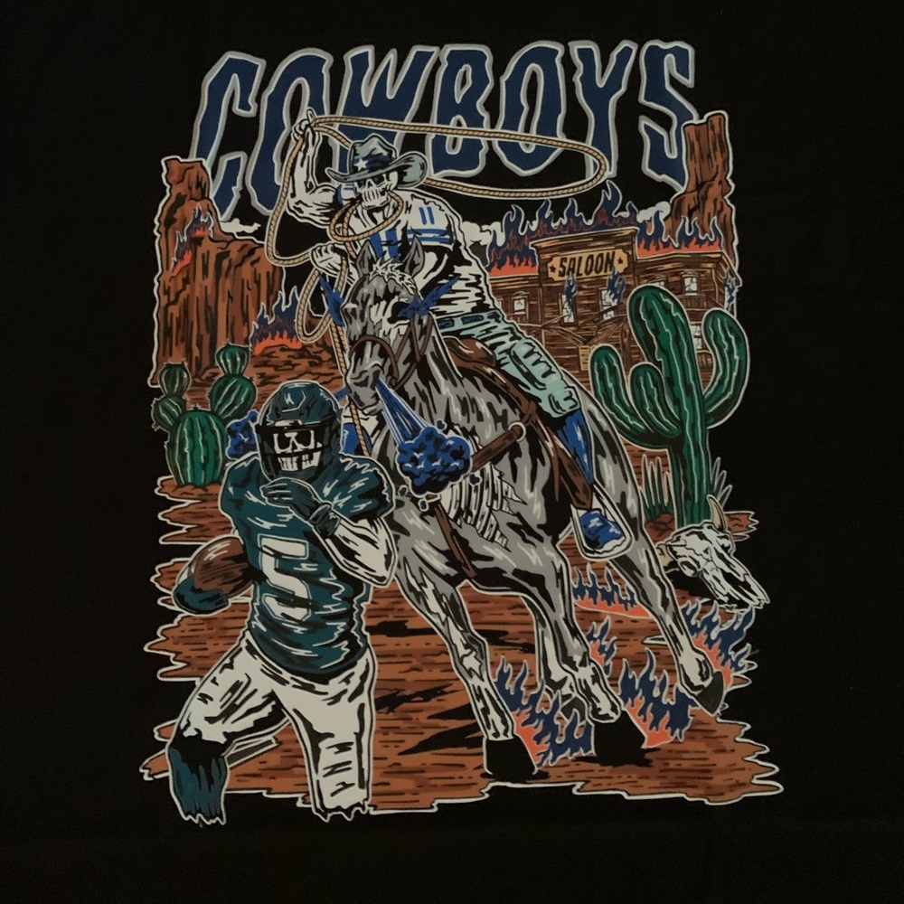 Dallas Cowboys Micah Parsons black t-shirt Large